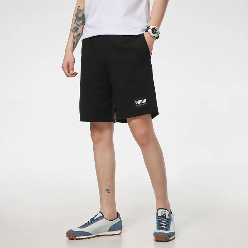 PUMA Casual Shorts Men Black-3