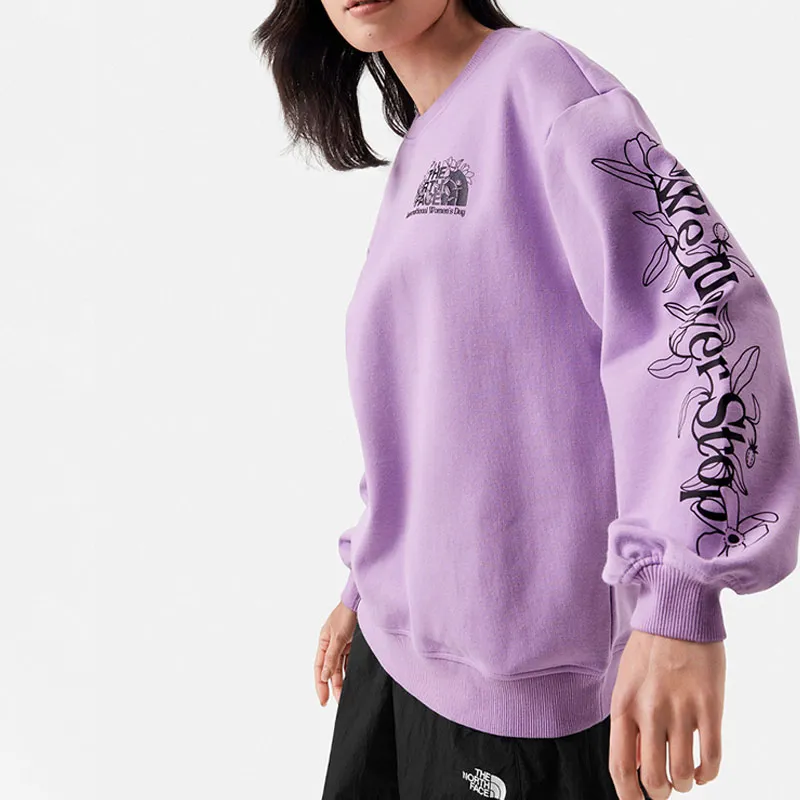 THE NORTH FACE Sweatshirts Women's Purple-3