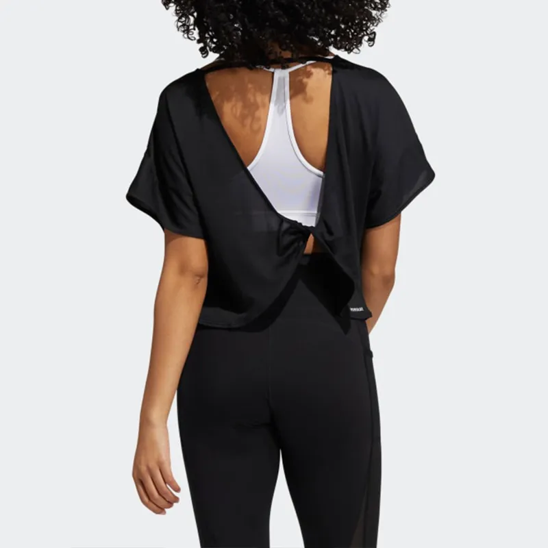 Adidas Crop Tops Women's Black-2
