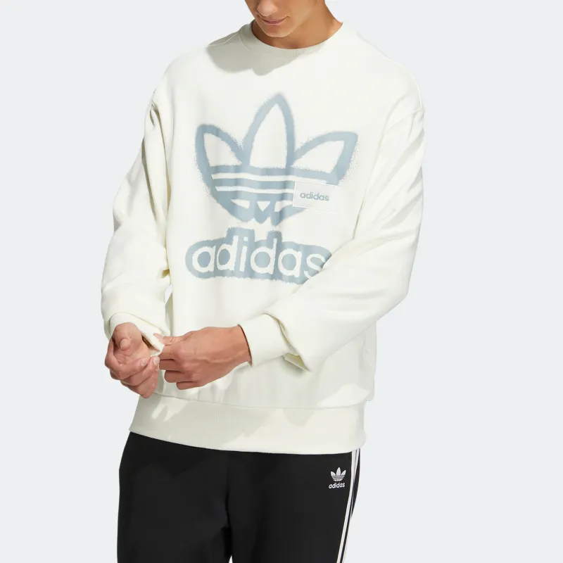 Adidas Originals Sweatshirts Unisex Ecru-1
