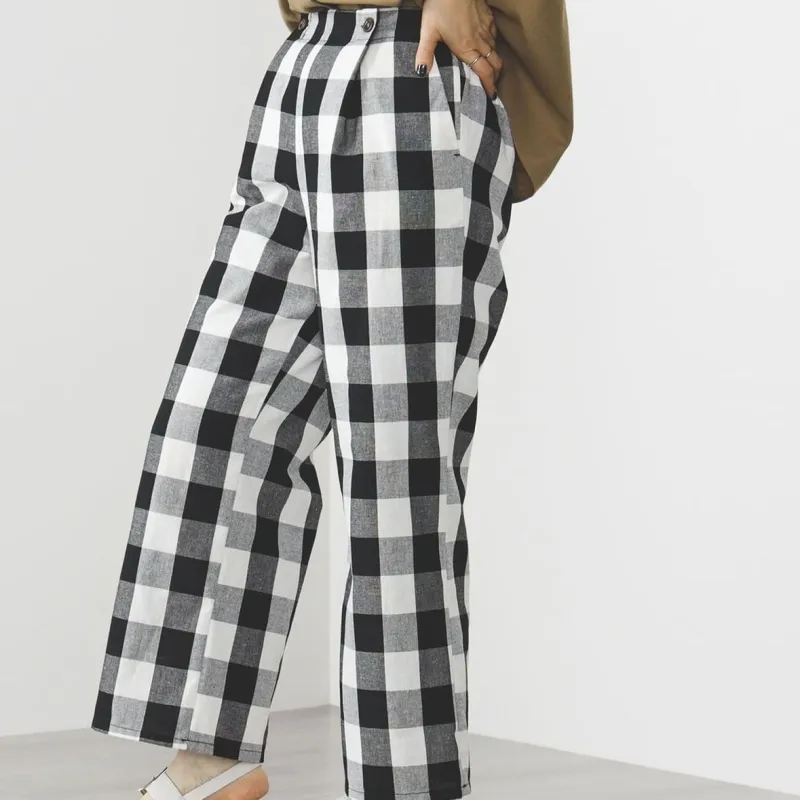 Beams Casual Pants Women's Black-3