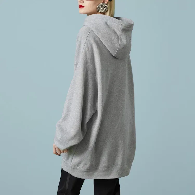 GUCCI Drawstring Long Sleeved Hoodie-3