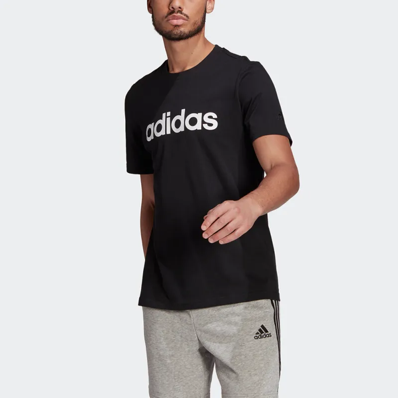 Adidas ESSENTIALS T Shirt Men's Black-1
