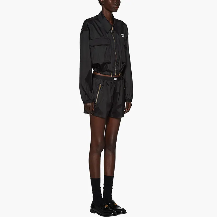 MIU MIU SS23 Casual Shorts Women's Black-3