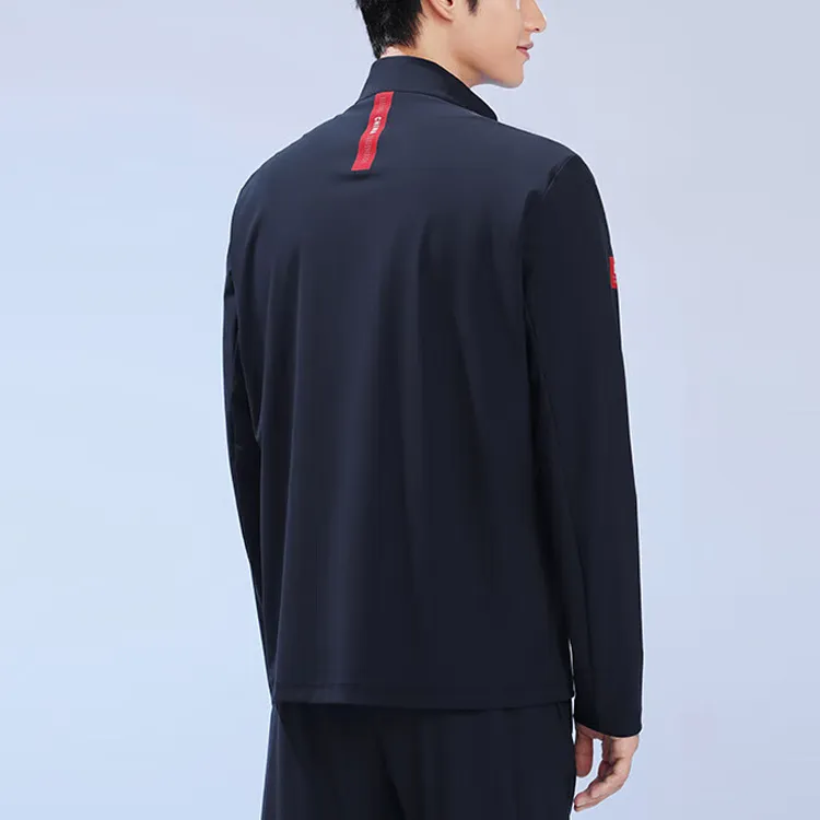 Anta Variety Training Collection Jacket Men's Blue-3
