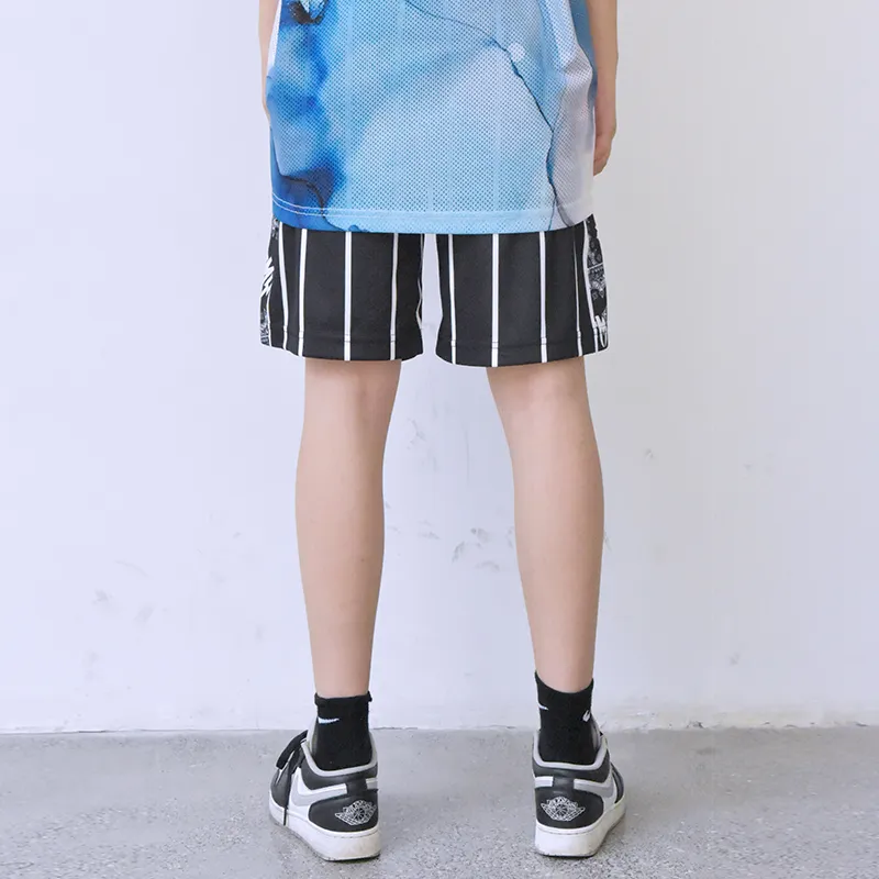 FireMonkey Basketball Shorts Unisex Black-5