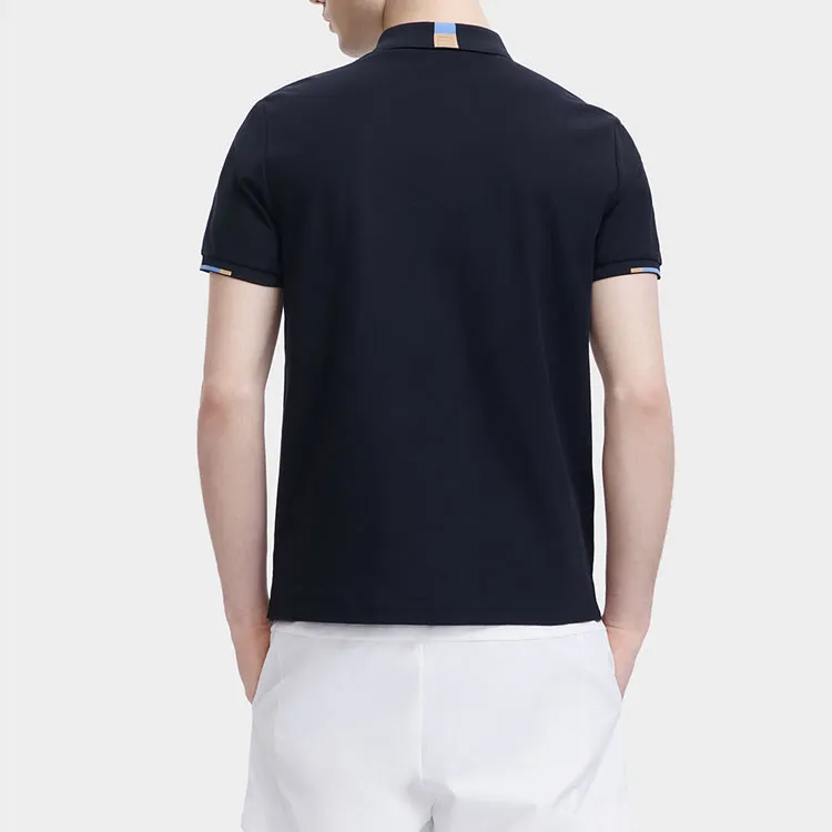 FILA Polo Shirts Men Jet Black-3