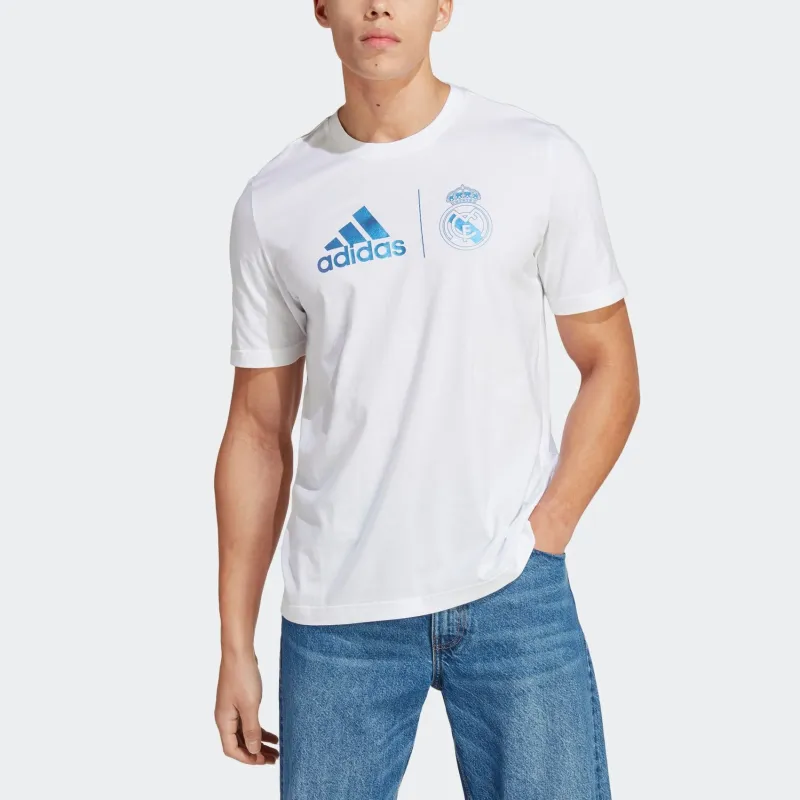 Adidas Real Madrid Soccer Jerseys Men White-1