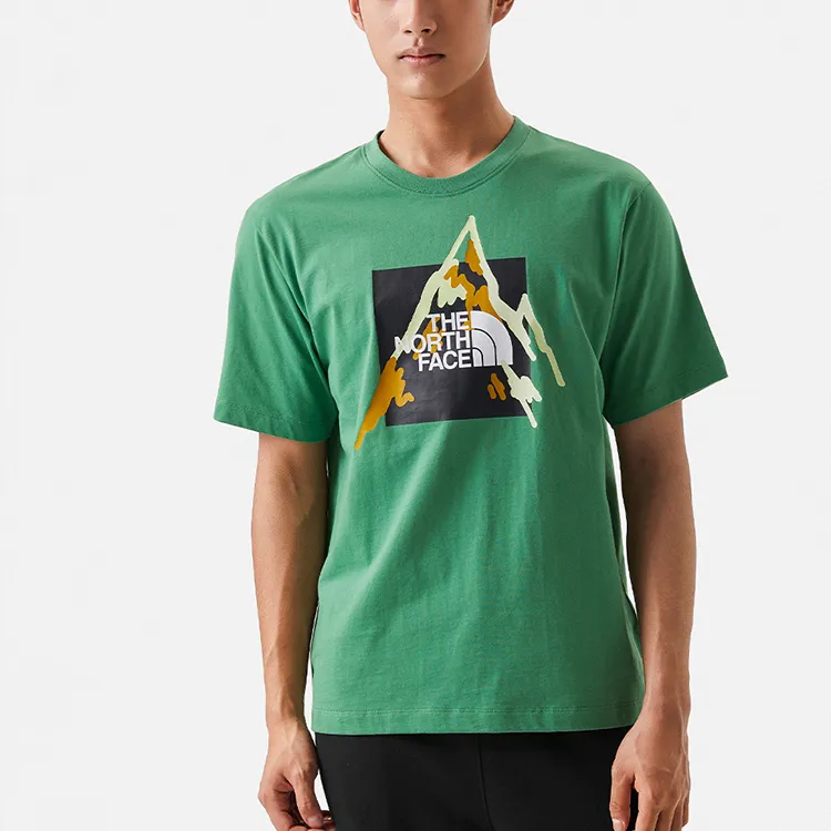 THE NORTH FACE T Shirt Men's Green-2