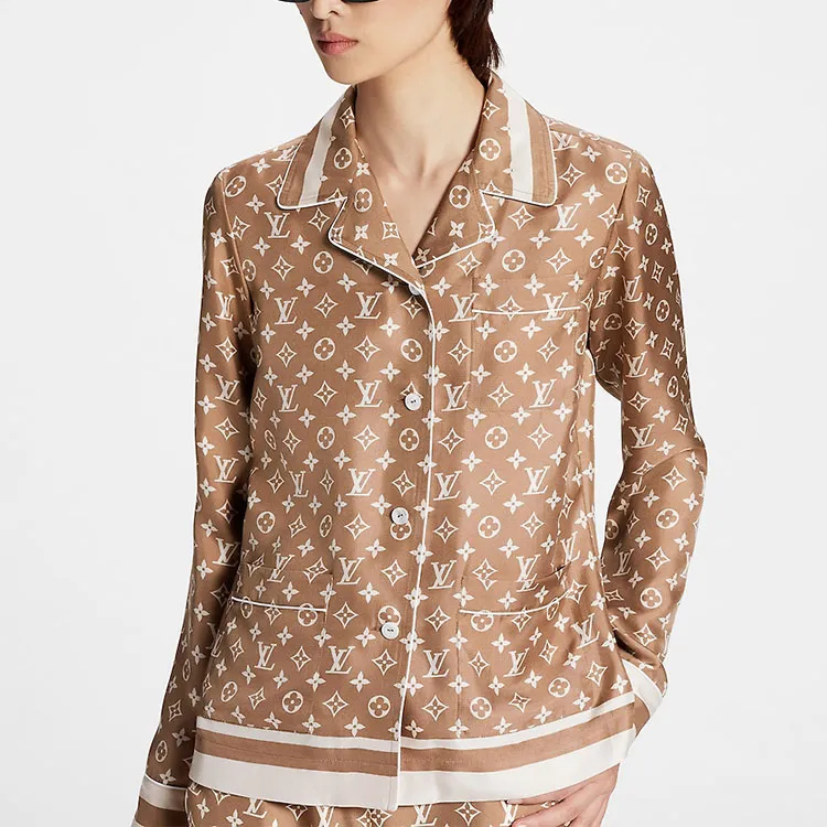 LOUIS VUITTON SS23 Shirt Women's Umber-1