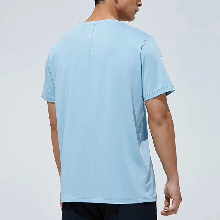 ANTA T Shirts Men Sky Smoke Blue-3