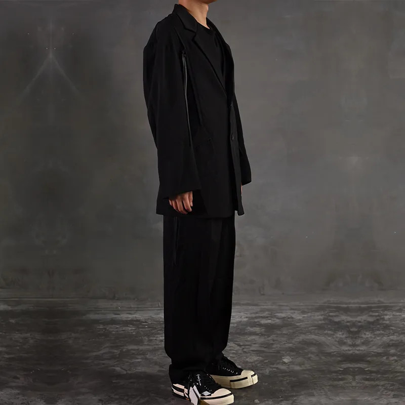 Yohji Yamamoto Business Suits Unisex Black-2