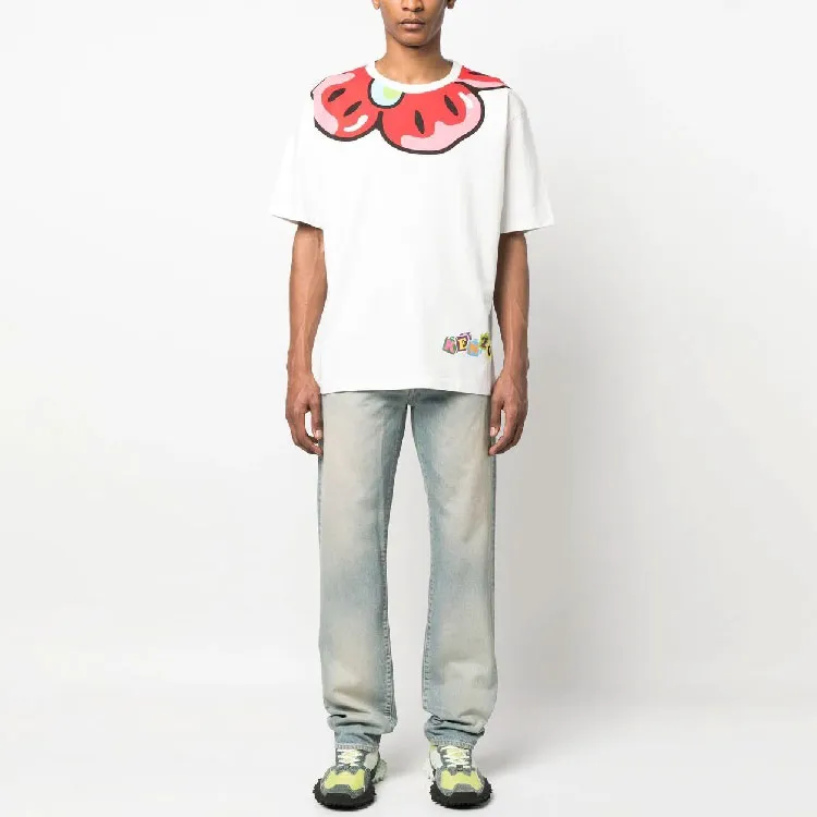 KENZO Logo Patch Washed Jeans-2