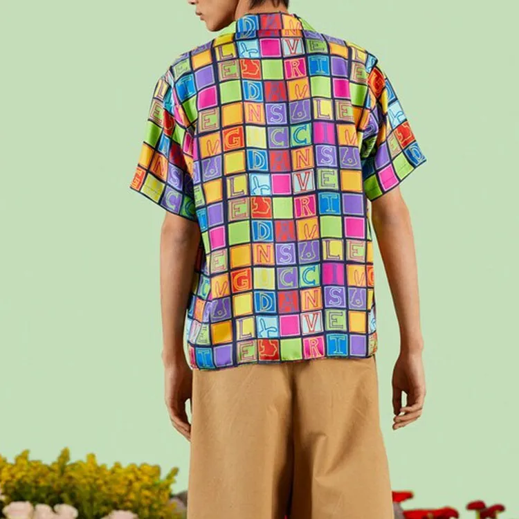 GUCCI Colour Silk Shirt-4