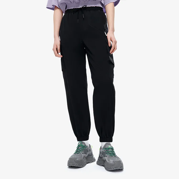 FILA FUSION Cargo Pants Women's Pitch Black-3