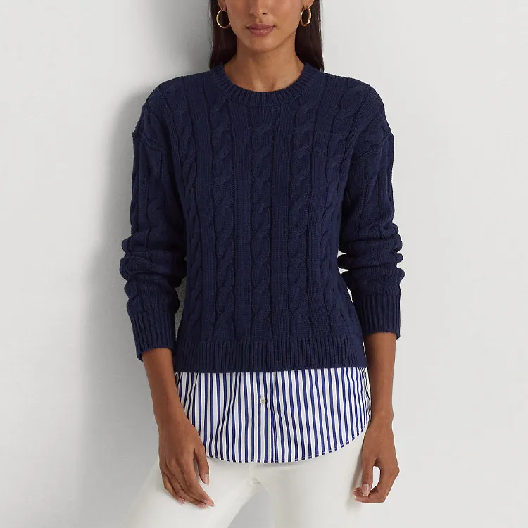 Polo Ralph Lauren SS23 Sweater Women's Dark Blue-2