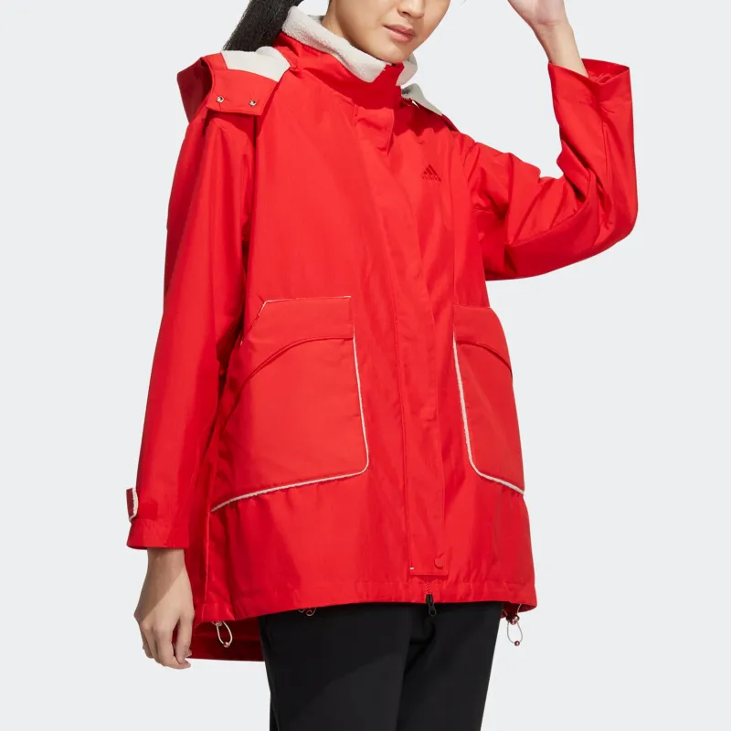Adidas Jacket Women's Light Scarlet-2