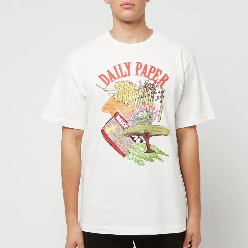 Daily Paper Cotton Logo-print T-shirt-1