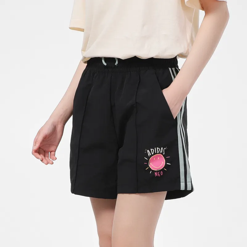 Adidas Neo Casual Shorts Women's Black-3