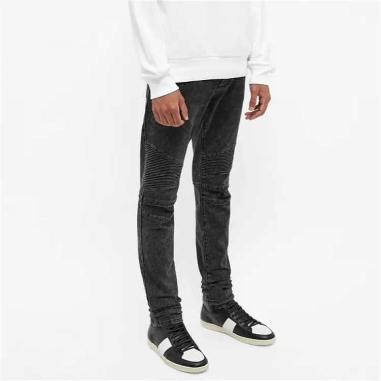 BALMAIN Jeans Men Black-5