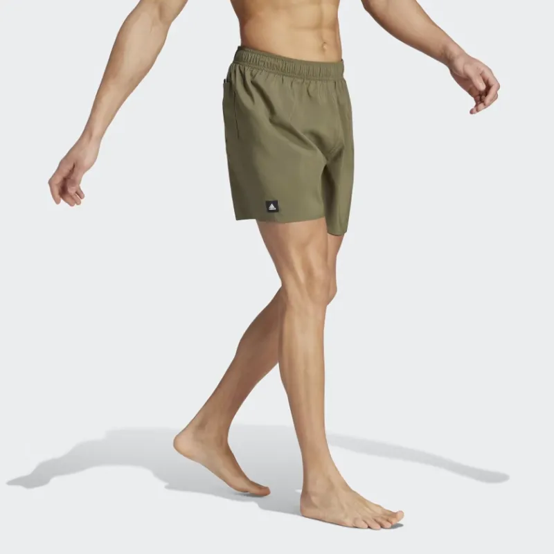 Adidas Casual Shorts Men Olive Green-3