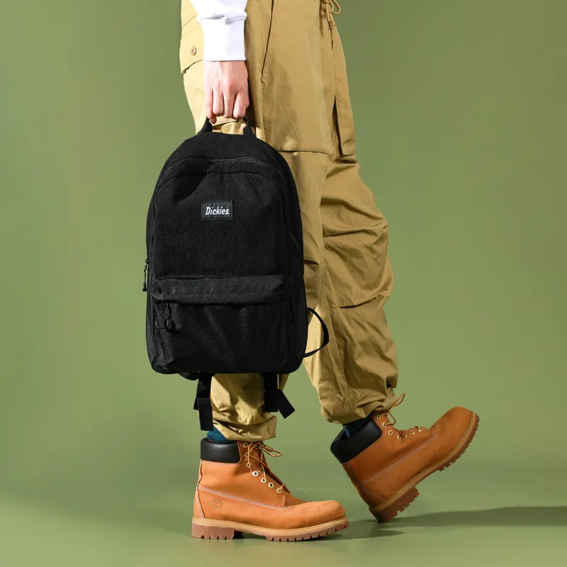 Dickies Corduroy Laptop Backpack Regular Unisex Black-5