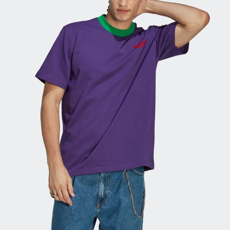Adidas Originals T Shirt Men's Purple-2
