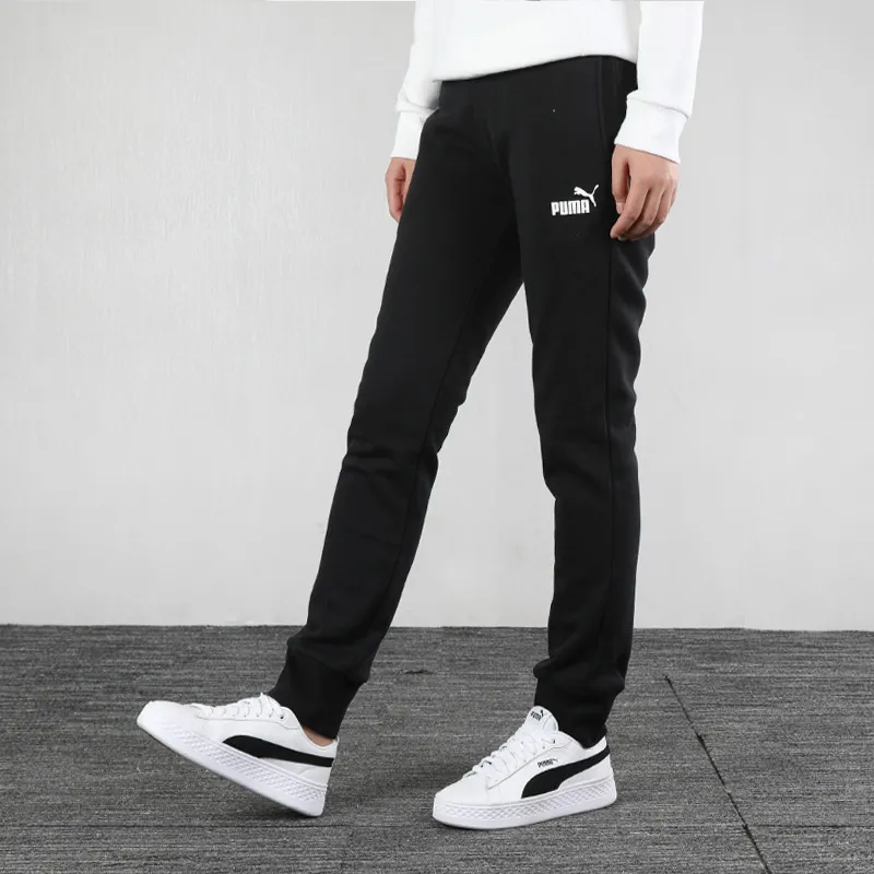 PUMA Knitted Sweatpants Women's Black-3