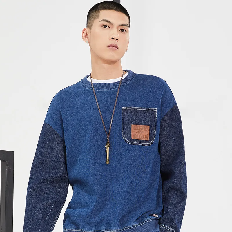 Dickies Sweatshirts Unisex Indigo-4