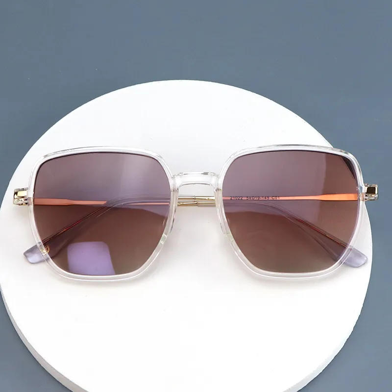 MUZU TR/Memory Plastic TR90 Irregular Shape Sunglasses Unisex-5