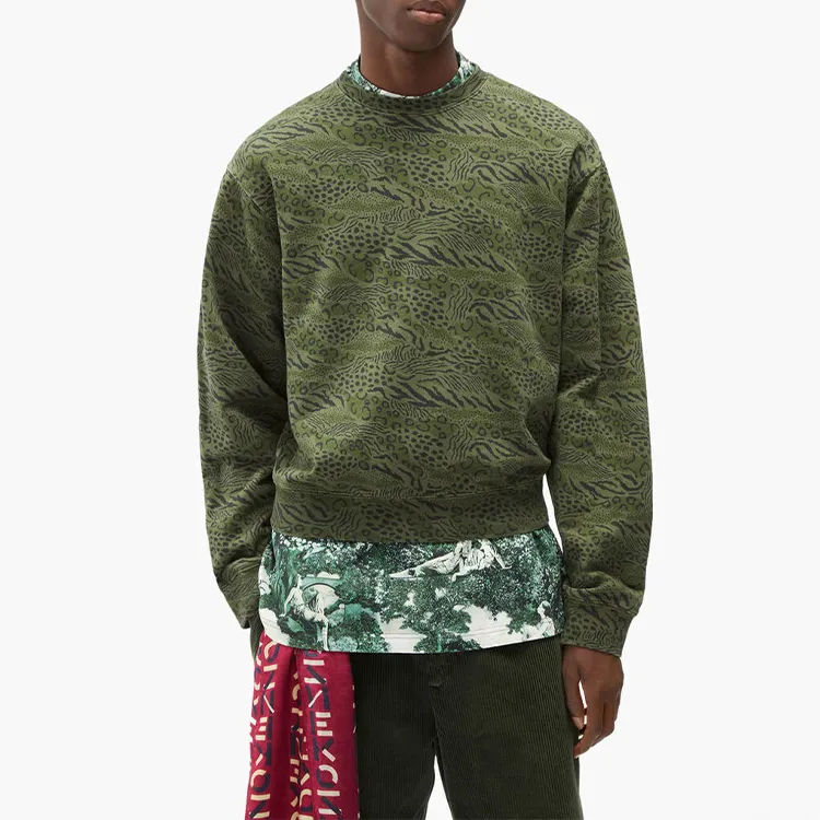 KENZO FW21 Sweatshirt Men's Green-4