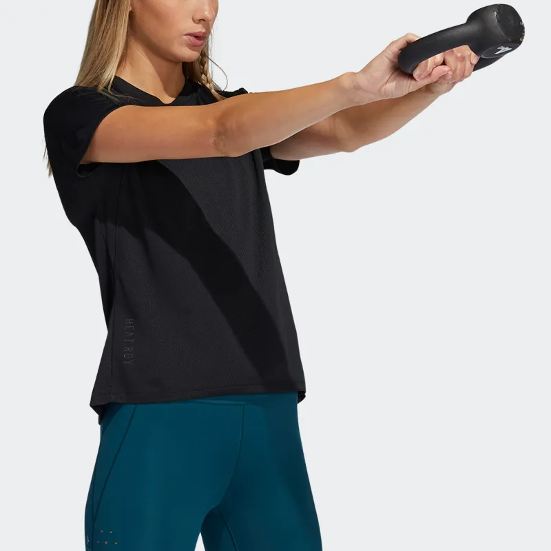 Adidas Gym T Shirt Women's Black-3