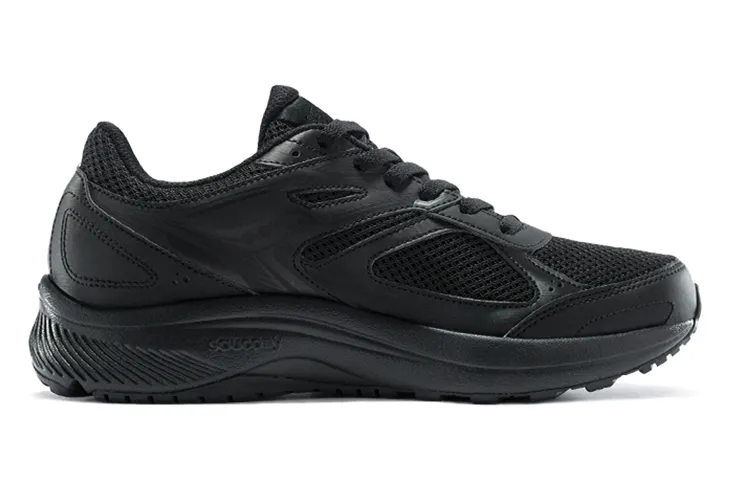 Saucony Cohesion 14 Anti Slip Wear Resistant Low Top Running Shoes Women's Black-1