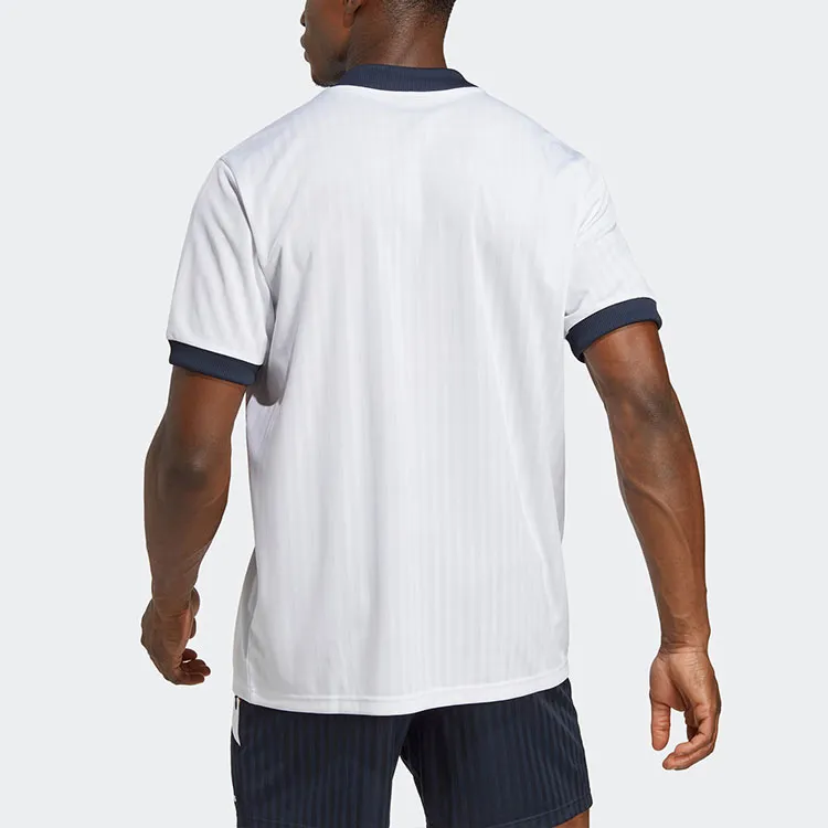 Adidas SS23 ICONS Collection Soccer Jersey Men's White-3