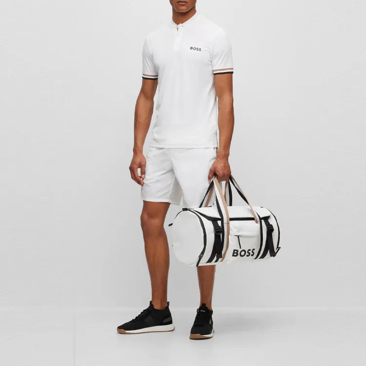 HUGO BOSS Polo Shirts Men White-1