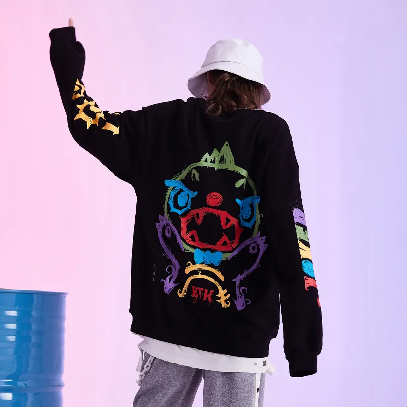 BTK Crew Neck Loose Fit Sweatshirt Unisex-2
