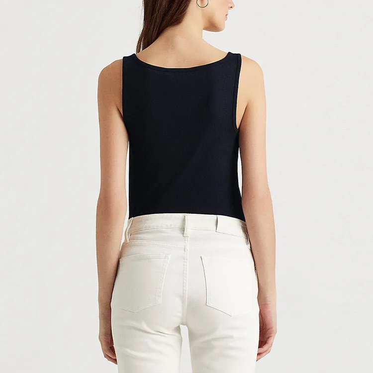 Polo Ralph Lauren SS23 Tank Top Women's Marine Blue-2