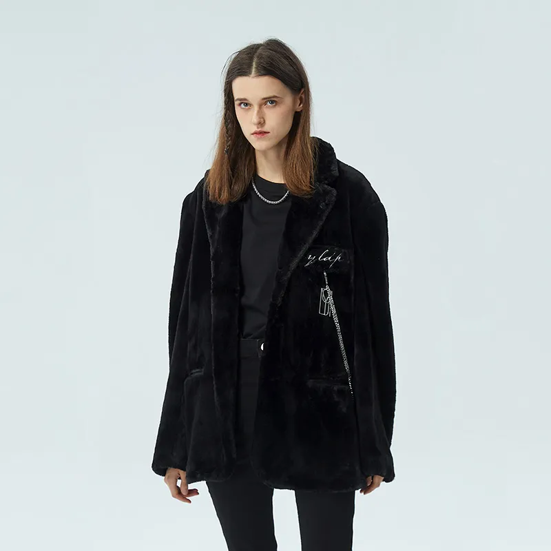 YLDP Furs Unisex Black-2