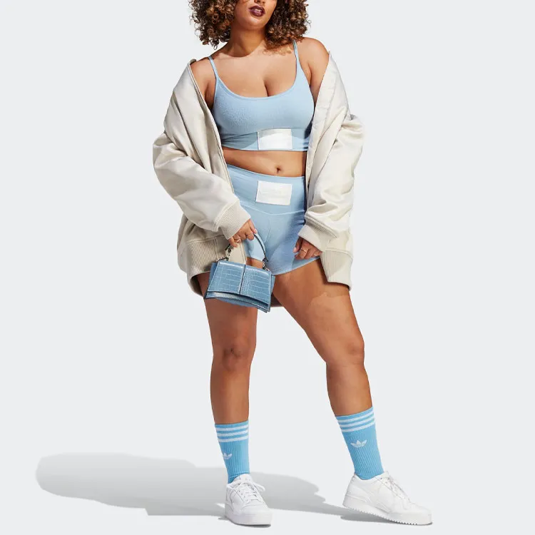 Adidas Originals Sports Shorts Women's Sky Blue-5