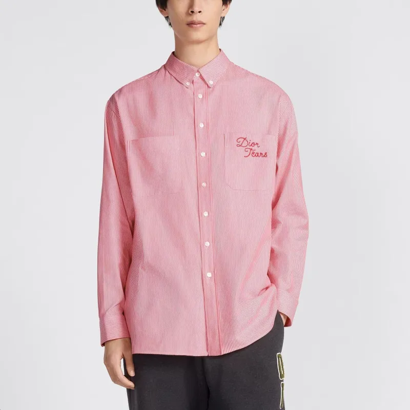 DIOR X Denim Tears Long Sleeve Shirt-2