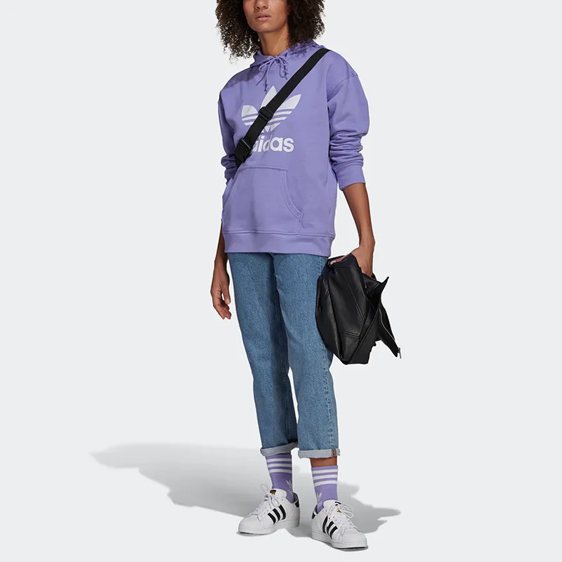 Adidas Originals Sweatshirts Women's Light Purple-1