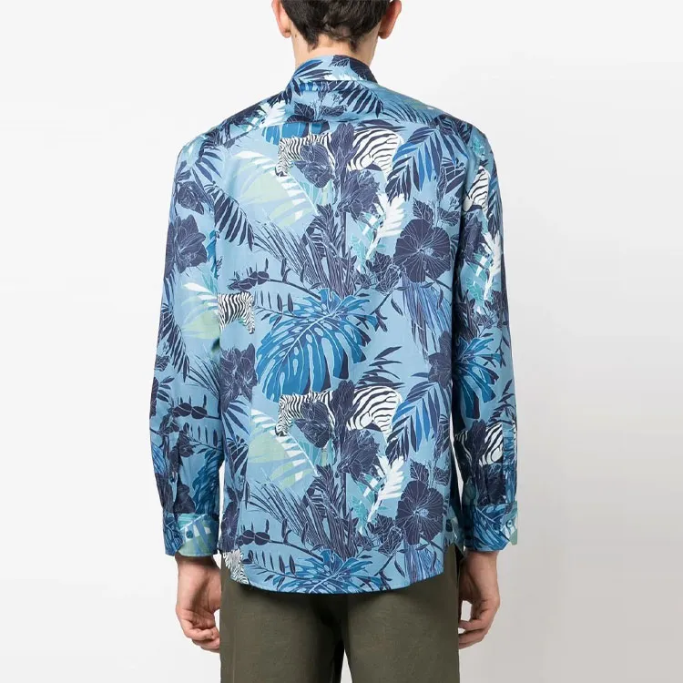 ETRO Tropical Pattern Buttoned Shirt-1