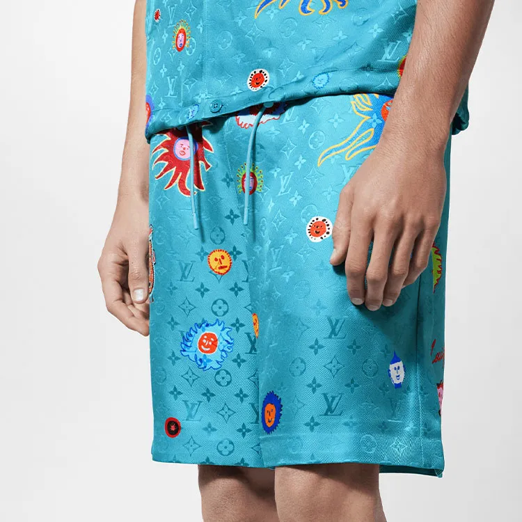 LOUIS VUITTON LOUIS VUITTON X Yayoi Kusama Casual Shorts Men-5