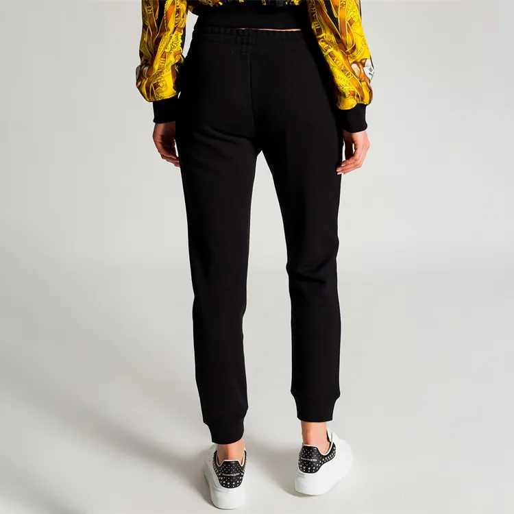 MOSCHINO Knitted Sweatpants Women's Black-4