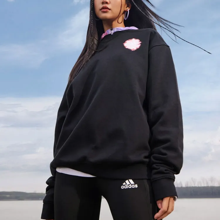 Adidas Sweatshirts Unisex Black-4