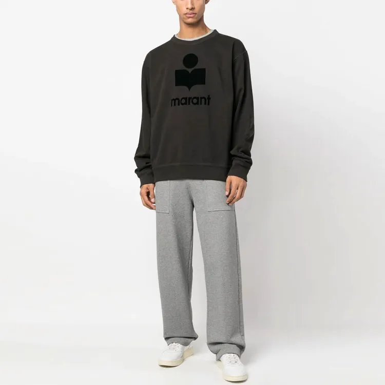 ISABEL MARANT Logo Printed Crewneck Sweatshirt-1
