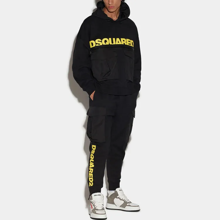 DSQUARED 2 Cargo Pants Men Black-1