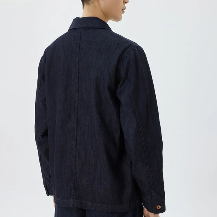 GAP SS23 Denim Jackets Men Dark Blue-4