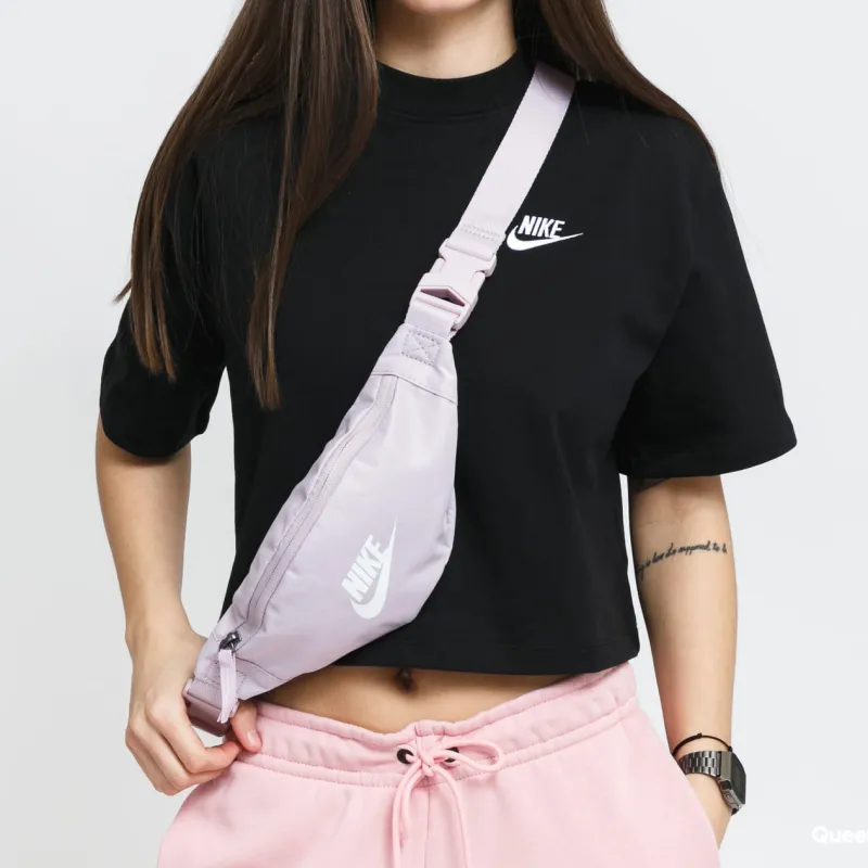 Nike Heritage Fabric Crossbody Bag Sling Bag Fanny Pack Regular Unisex Ice Light Purple-5