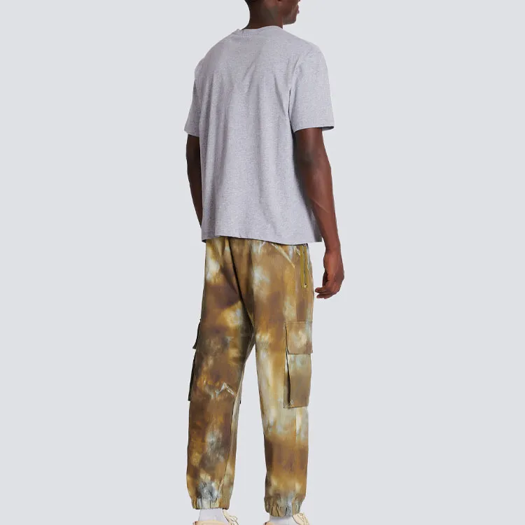 BALMAIN Logo embroidered Organic cotton T shirt-2
